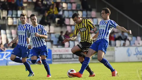 Partido Barakaldo - CD Izarra en Lasesarre. Foto Barakaldocf.com