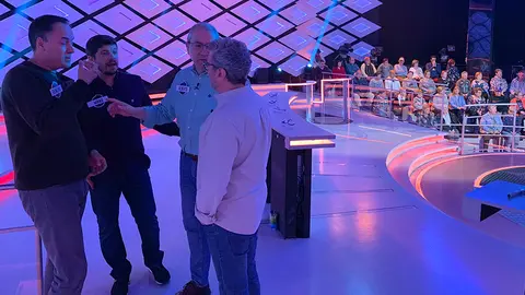 Los Lobos, en un día de grabación de '¡Boom!' (arregladas) AGP (10)