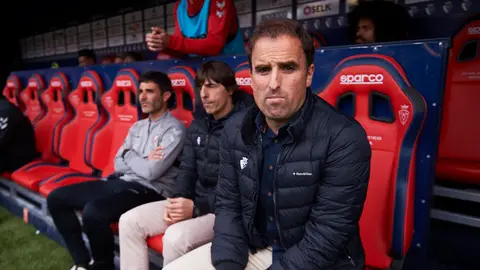 Arrasate. Osasuna se enfrenta al Extremadura en el Sadar. PABLO LASAOSA 16