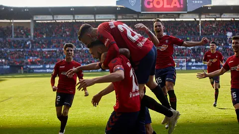 Partido de la Liga 123 entre Osasuna y Albacete disputado en El Sadar (20). IÑIGO ALZUGARAY