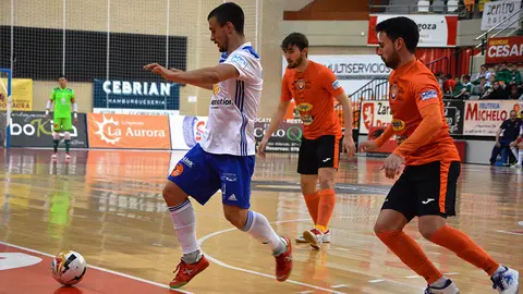 Partido Sala Zaragoza - Ribera Navarra en la capital aragonesa. Cedida.