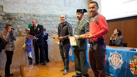 Acto conmemorativo del Día de las Policías Municipales de la Comarca de Pamplona (16). IÑIGO ALZUGARAY