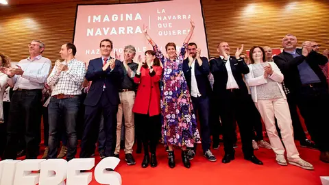 Acto de inicio de la campaña electoral de PSN (35). IÑIGO ALZUGARAY