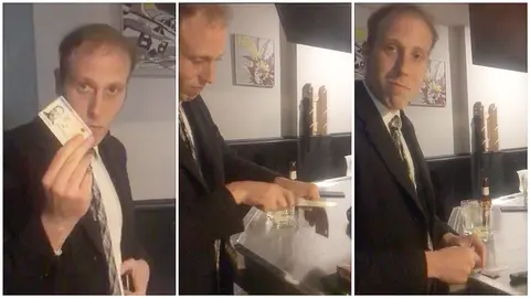 El parlamentario de Geroa Bai, Jokin Castiella, también serró con un cuchillo un DNI por ser español