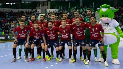 Partido entre Osasuna Magna y Jaen Paraiso Interior en el pabellon Anaitasuna de Pamplona. NOEMÍ VERA  (1)