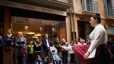 Inauguración de la nueva tienda de _Pastas Beatriz_. PABLO LASAOSA