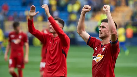 Partido entre Cádiz CF y Osasuna correspondiente a la jornada numero 39. MIGUEL OSÉS 35