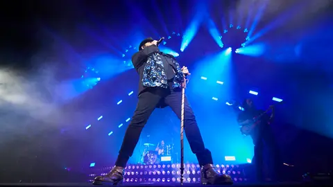 Los grupos navarros El Desván, Bocanada y Marea en concierto en la Ciudadela de Pamplona. PABLO LASAOSA 23