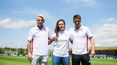 Presentación del polo de Osasuna para San Fermín. PABLO LASAOSA01