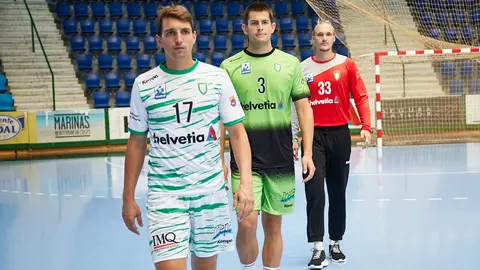 Presentación de las nuevas equipaciones de Helvetia Anaitasuna para la temporada 2019/20. IÑIGO ALZUGARAY