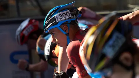 La U.C.D. Txantrea acoge las pruebas de pista del Campeonato de Europa de Patinaje de Velocidad. MIGUEL OSÉS