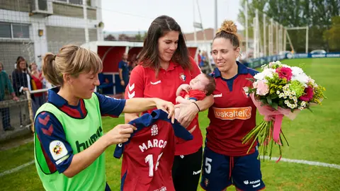Osasuna Femenino se enfrenta al Sporting de Gijón en Tajonar. PABLO LASAOSA 2