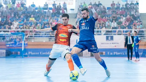 Partido de la Lnfs Valdepeñas - Ribera Navarra. Cedida.