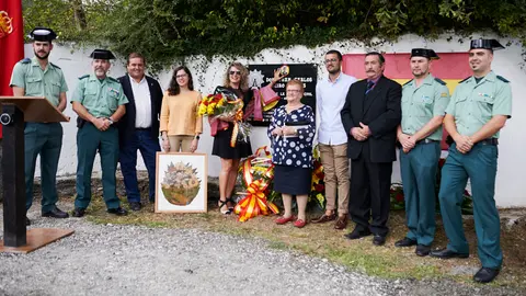 Homenaje a Juan Carlos Beiro, Guardia Civil asesinado por ETA en Leiza. PABLO LASAOSA 25