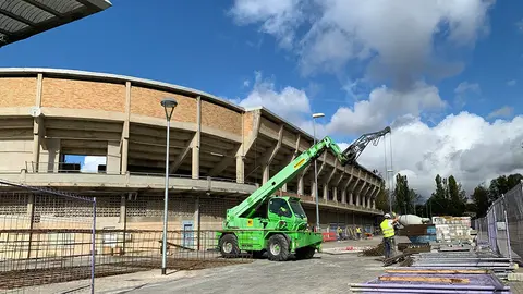 Obras de reforma en el Estado de El Sadar de Osasuna en octubre de 2019.  (15)