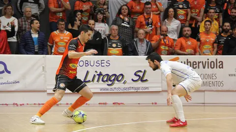 Partido entre Ribera Navarra y O&#39;Parrulo Ferrol. Cedida.