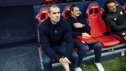 Gaizka Garitano Partido de La Liga Santander entre Osasuna y Athletic Club de Bilbao disputado en el estadio de El Sadar. IÑIGO ALZUGARAY