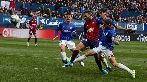Adrián Partido de La Liga Santander entre Osasuna y Athletic Club de Bilbao disputado en el estadio de El Sadar. IÑIGO ALZUGARAY