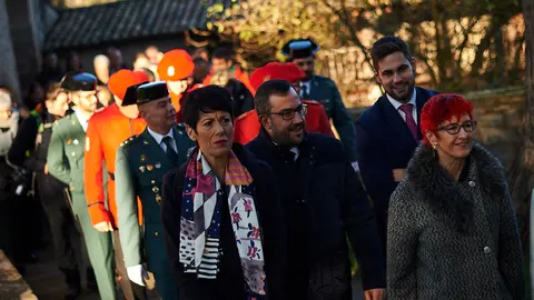 Celebración del Día de Navarra en el Castillo de Javier. PABLO LASAOSA