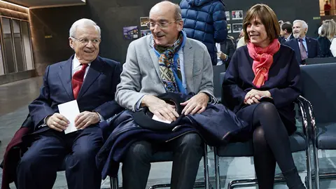 Acto institucional conmemorativo del 40 aniversario de las elecciones al Parlamento Foral y a los ayuntamientos de Navarra. IÑIGO ALZUGARAY