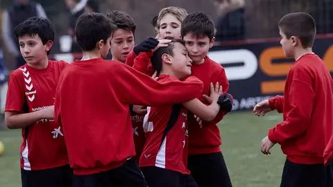 Partidos de dieciseisavos de final del XXXVIII Torneo Interescolar en categoría mixta. IÑIGO ALZUGARAY