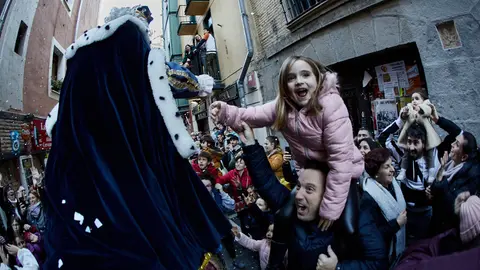 Llegada de los Reyes Magos a Pamplona. IÑIGO ALZUGARAY