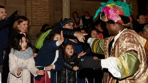 Cabalgata de los Reyes Magos en Pamplona. IÑIGO ALZUGARAY