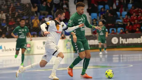 Partido entre Osasuna Xota y Santa Coloma en Pamplona. @fsalagarcia.