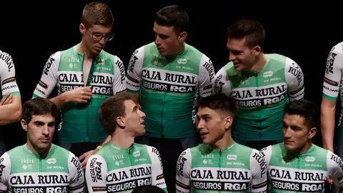Presentación oficial del equipo ciclista Team Caja Rural Seguros RGA para la temporada 2020. IÑIGO ALZUGARAY