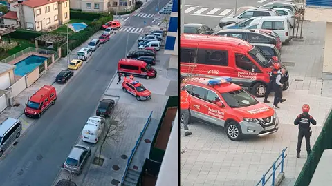 Intervención de la Policía Foral en Beriáin (5) POLICÍA FORAL