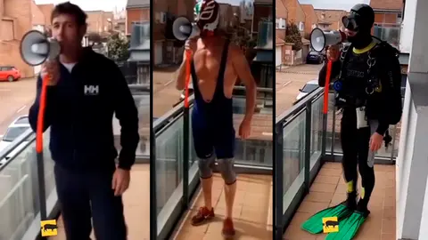 Jokin Ventura, durante la cuarentena por el coronavirus INSTAGRAM