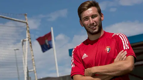 Jon Moncayola, jugador de Osasuna, convocado por la selección de España sub-21. FOTO CA OSASUNA