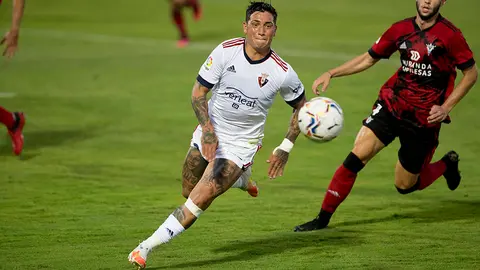 Partido de Osasuna ante el Mirandés dentro de la pretemporada 20-21 disputado en Anduva y con victoria del cuadro rojillo por 2-0. CA OSASUNA (2)