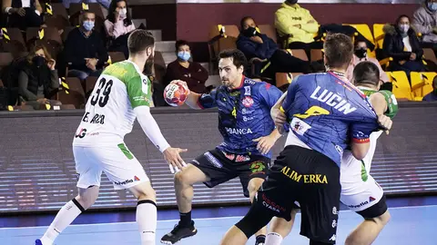 Partido de la liga asobal de balonmano entre el Ademar León y el Anaitasuna. @ADEMARLEON
