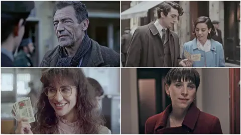 Varios momentos del nuevo anuncio de la Lotería de Navidad de 2020.