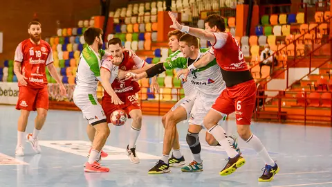 Partido Cuenca - Anaitasuna en El Sargal. Foto Juan Alberto Lillo @ASOBAL.