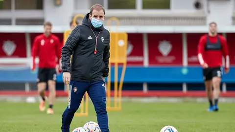 Jagoba Arrasate en Tajonar. CA Osasuna.