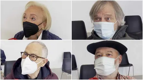 Navarras vacunados con la dosis de Janssen opinan tras recibir el pinchazo.