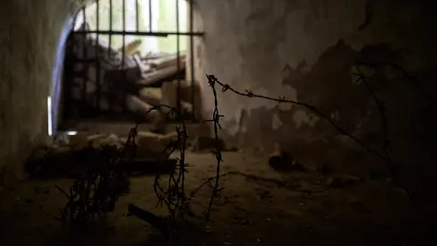 Fuerte Alfonso XII, en la cima del monte Ezkaba. PABLO LASAOSA