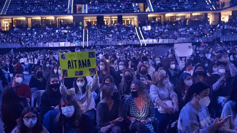 Concierto de Aitana en Navarra Arena de Pamplona. MIGUEL OSÉS