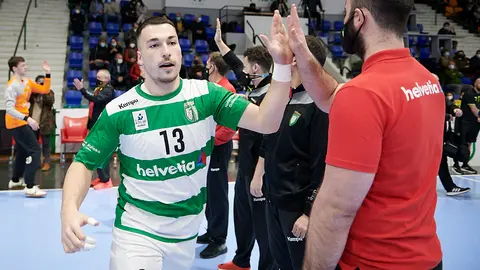 El Anaitasuna se enfrenta al Valladolid en Pamplona en la vuelta de la Copa del Rey. PABLO LASAOSA