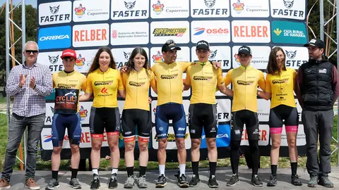 Celebración en Caparroso del SuperPrestigioso MTB Faster. AMAYA LUQUI (2)