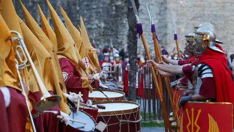 Procesión de Jueves Santo en Pamplona. IÑIGO ALZUGARAY