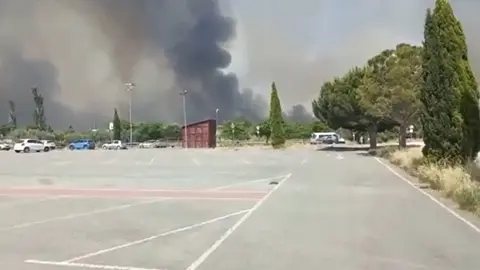 Incencio en Sendaviva