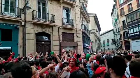 Dianas en San Fermín.