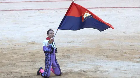 Cuarta corrida de la Feria del Toro de San Fermín 2022 con toros de la ganadería La Palmosilla para los diestros Rafaelillo, Manuel Escribano y Leo Valadez. IÑIGO ALZUGARAY