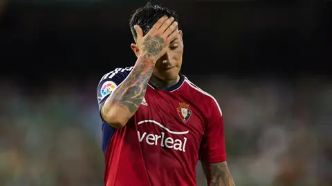 Partido de la tercera jornada de LaLiga 22-23 entre Betis y Osasuna disputado en el estadio Benito Villamarín de Sevilla. AFP7 / Europa Press