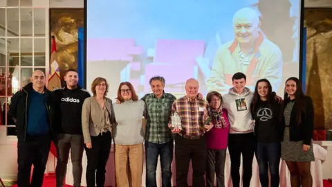 Ceremonia de clausura y entrega de premios de la Asociación Cabalgata Reyes Magos de Pamplona. PABLO LASAOSA
