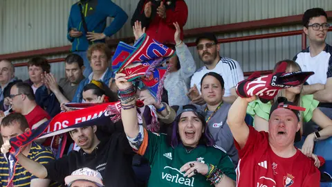 Entrenamiento de CA Osasuna en las instalaciones de Tajonar en los días previos al partido de Liga frente al Girona FC en el que el equipo rojillo se juega la clasificación para la Conference League para la próxima temporada. IÑIGO ALZUGARAY