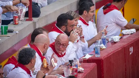 Séptima corrida de la Feria del Toro celebrada con toros de la ganadería Victoriano del Río con los toreros Emilio de Justo, Andrés Roca Rey y Tomás Rufo. JASMINA AHMETSPAHIC